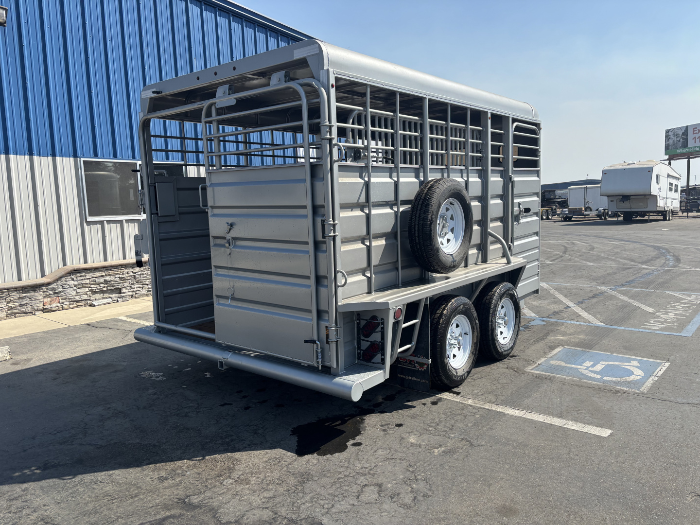 New 2025 GR 7K 14' Stock Trailer