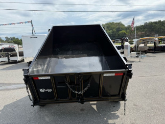 New 2025 P & T Trailers 5X8 DUMP 3 WAY GATE Dump Trailer