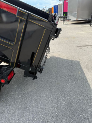 New 2025 P & T Trailers 5X8 DUMP 3 WAY GATE Dump Trailer