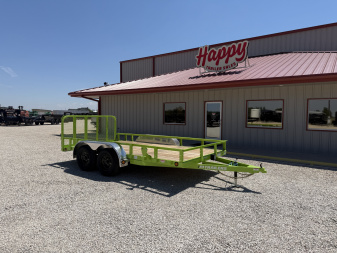 2026 PJ 83"x14' Tandem Axle Utility Trailer - UL