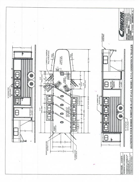New 2026 Cimarron Trailers Norstar 4 horse slant Horse Trailer