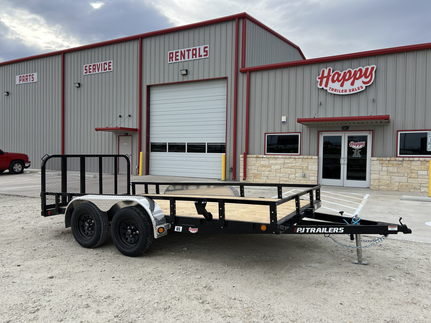 New 2026 PJ 83"x14' Tandem Axle Utility Trailer - UL
