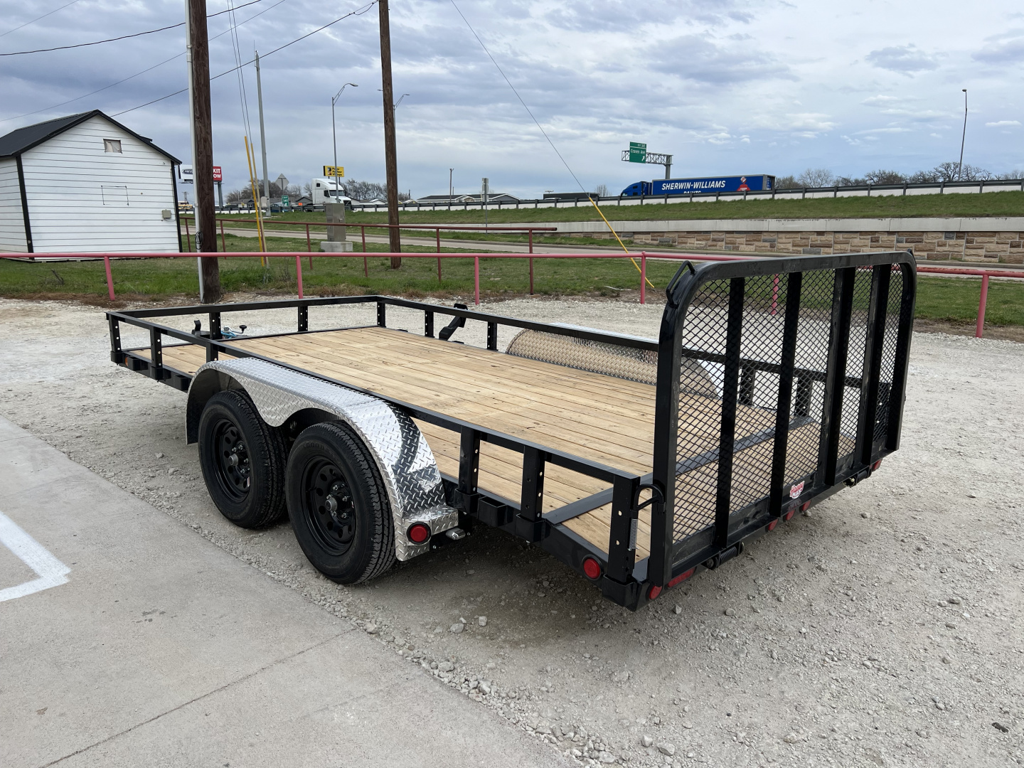 New 2026 PJ 83"x14' Tandem Axle Utility Trailer - UL