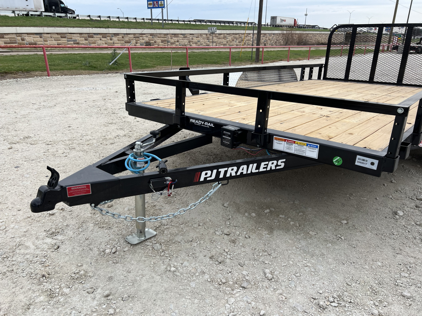 New 2026 PJ 83"x14' Tandem Axle Utility Trailer - UL