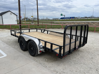New 2026 PJ 83"x14' Tandem Axle Utility Trailer - UL