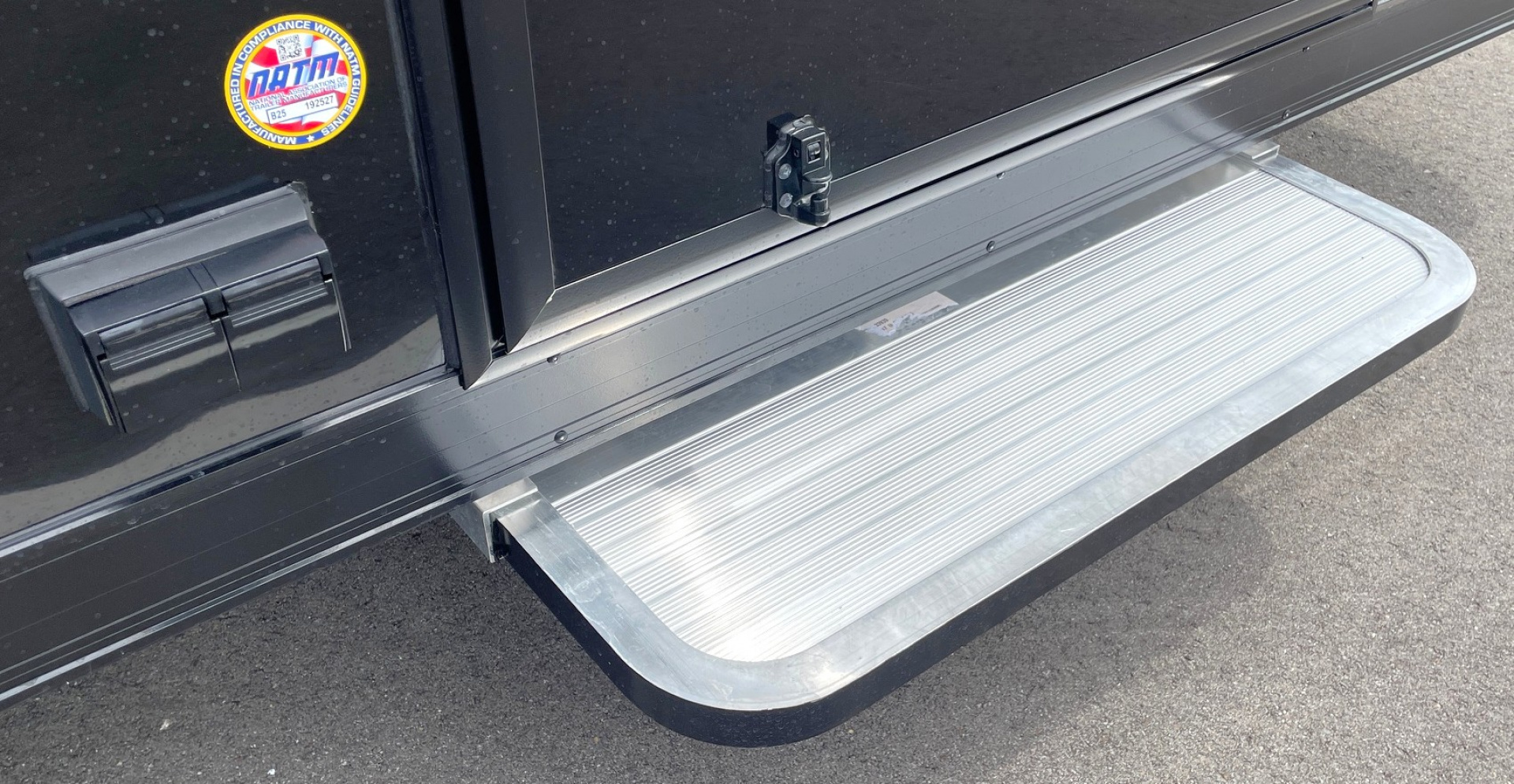 New ATC RoM 400 Aluminum 24' Enclosed Car Hauler Trailer 9990 GVWR: Escape Door, Blackout, Spare, AC, Insulation, Coin Floor