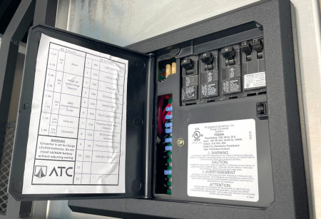 New ATC RoM 400 Aluminum 24' Enclosed Car Hauler Trailer 9990 GVWR: Escape Door, Blackout, Spare, AC, Insulation, Coin Floor