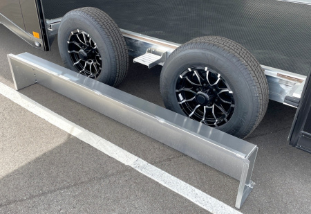 New ATC RoM 400 Aluminum 24' Enclosed Car Hauler Trailer 9990 GVWR: Escape Door, Blackout, Spare, AC, Insulation, Coin Floor