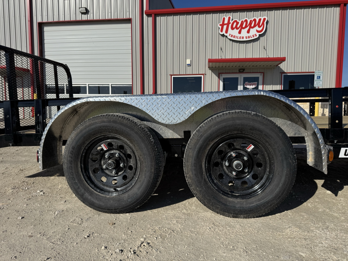 New 2026 PJ 83"x16' Tandem Axle Utility Trailer - UL