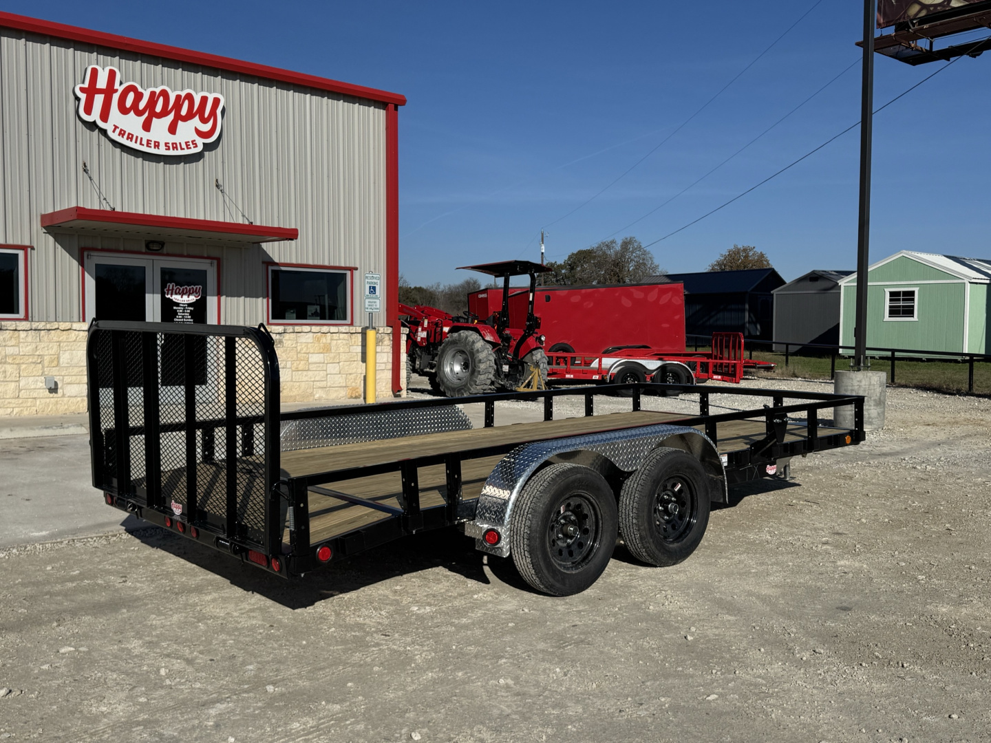 New 2026 PJ 83"x16' Tandem Axle Utility Trailer - UL