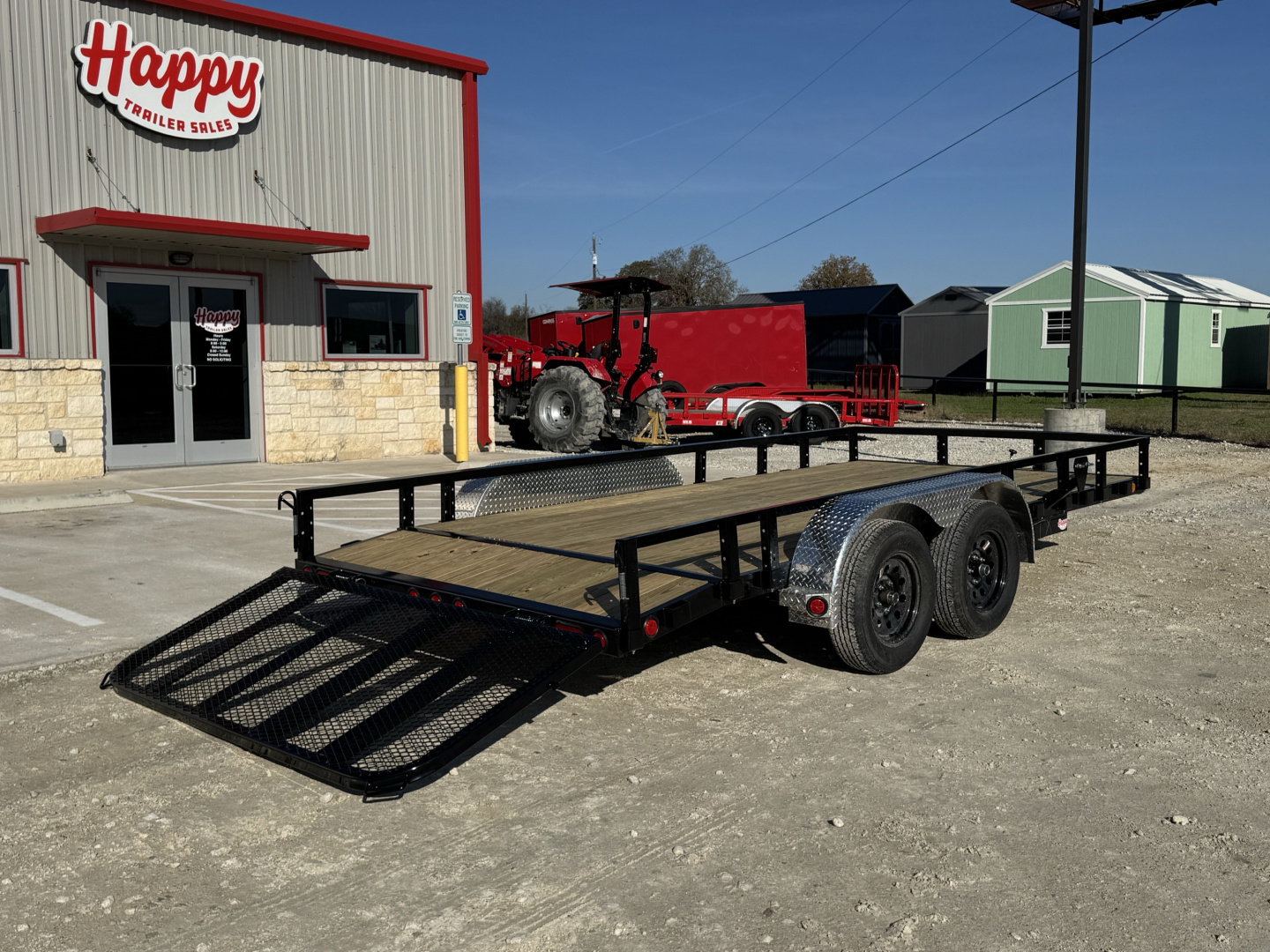 New 2026 PJ 83"x16' Tandem Axle Utility Trailer - UL