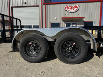 New 2026 PJ 83"x16' Tandem Axle Utility Trailer - UL