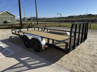 New 2026 PJ 83"x16' Tandem Axle Utility Trailer - UL
