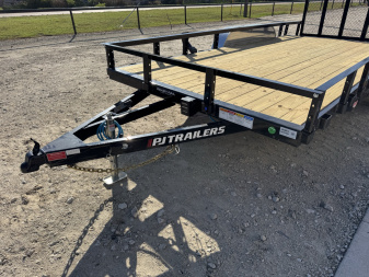 New 2026 PJ 83"x16' Tandem Axle Utility Trailer - UL