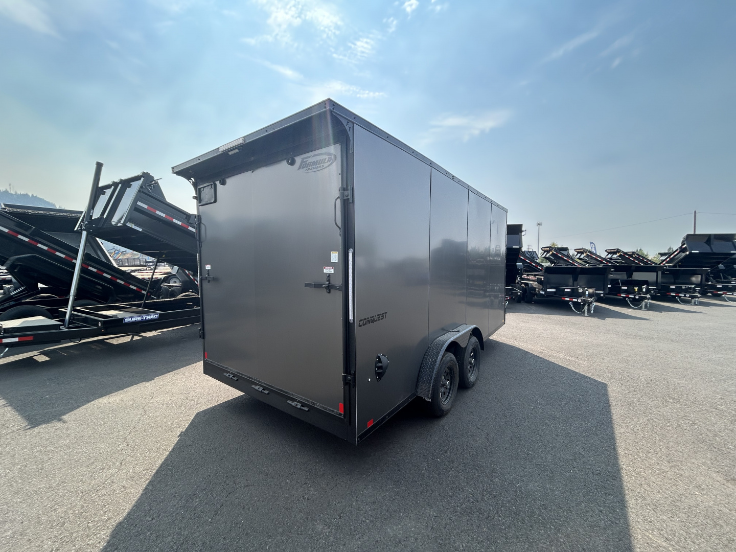 New 2026 Formula Trailers 7.5x16 Conquest Enclosed UTV 7K GVWR