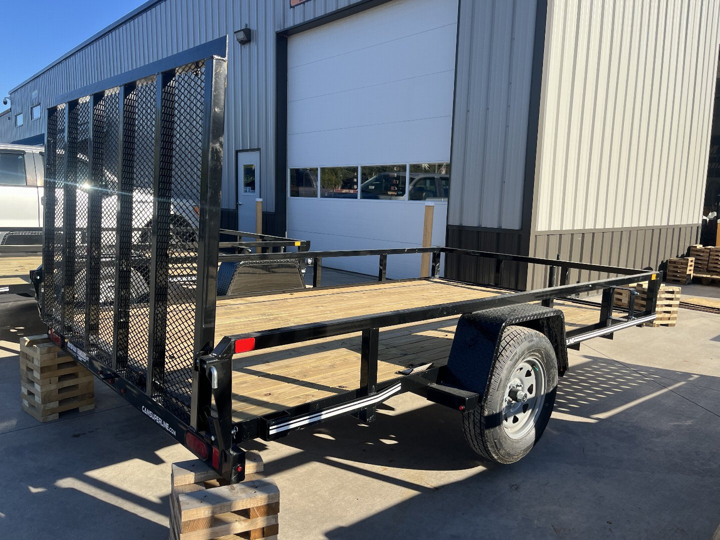 New 2025 CAM Superline 7x12 Utility Trailer
