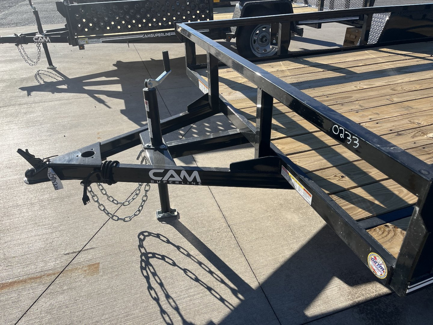 New 2025 CAM Superline 7x12 Utility Trailer