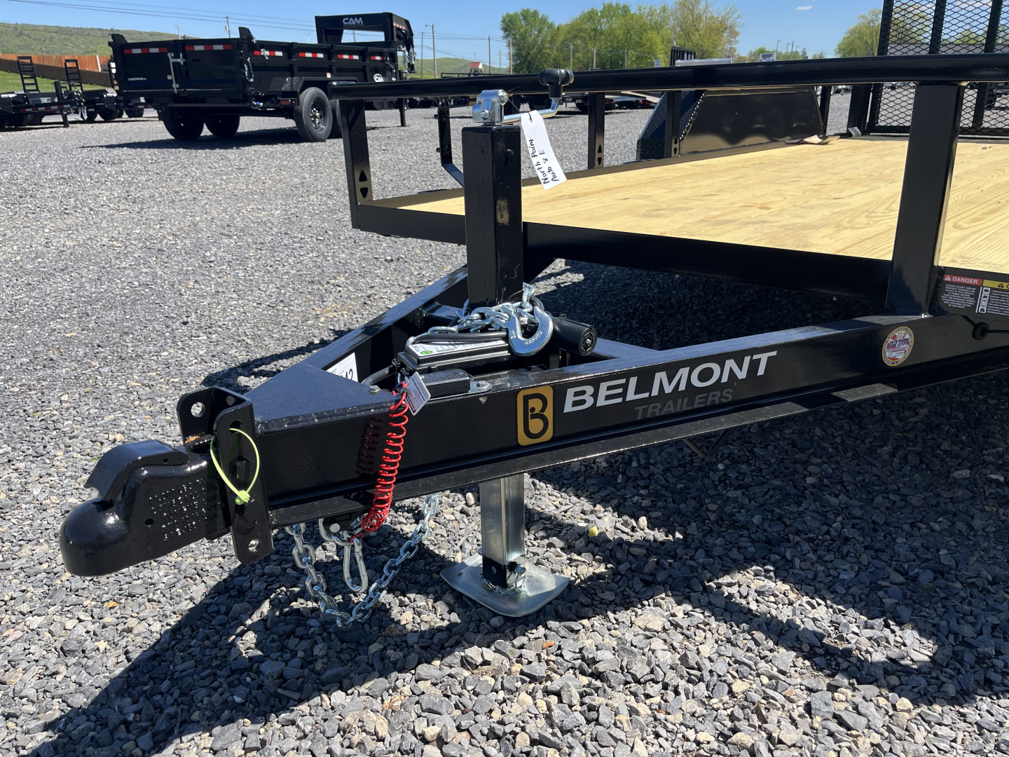 New 2026 BELMONT 7X14 - LANDSCAPE TRAILER - NEW DESIGN - CHARCOAL