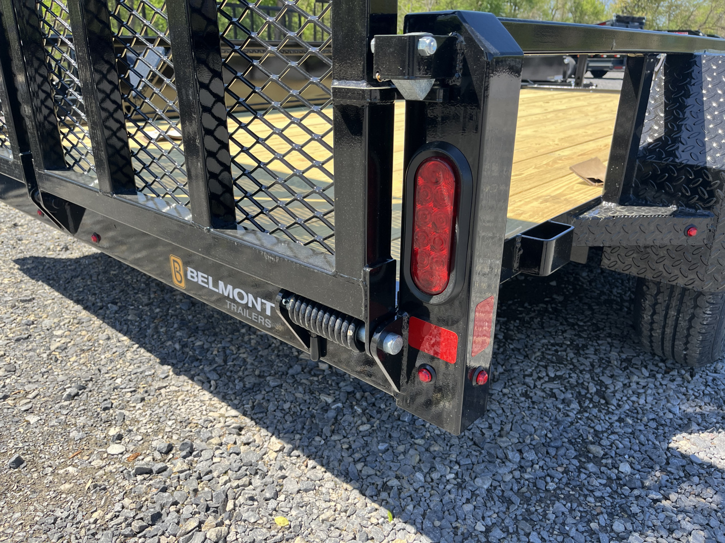 New 2026 BELMONT 7X14 - LANDSCAPE TRAILER - NEW DESIGN - CHARCOAL
