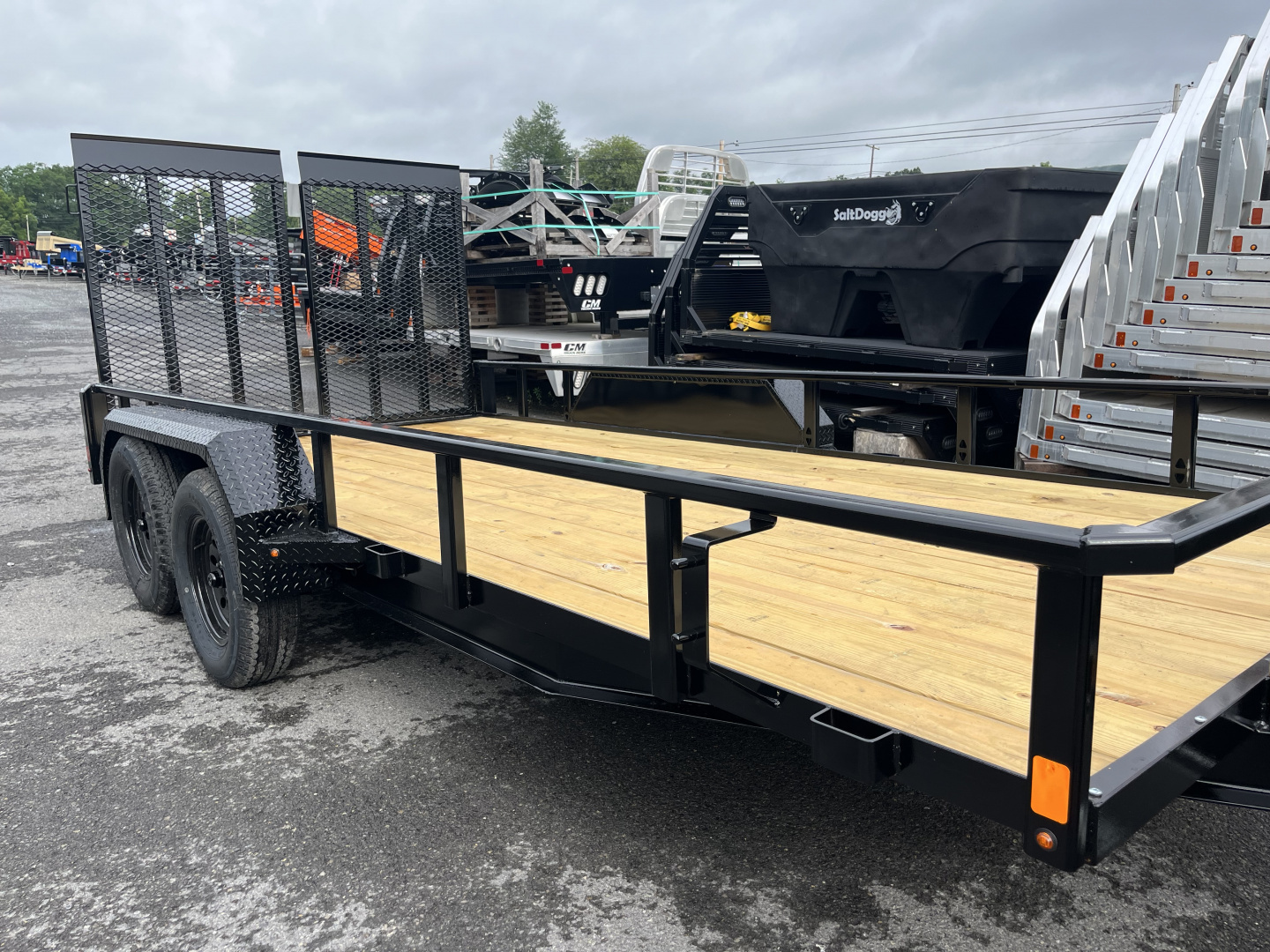 New 2026 BELMONT 7X14 - LANDSCAPE TRAILER - NEW DESIGN - CHARCOAL