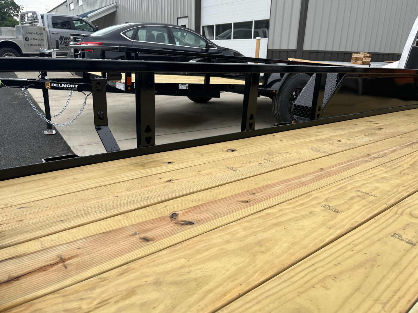 New 2026 BELMONT 7X14 - LANDSCAPE TRAILER - NEW DESIGN - CHARCOAL