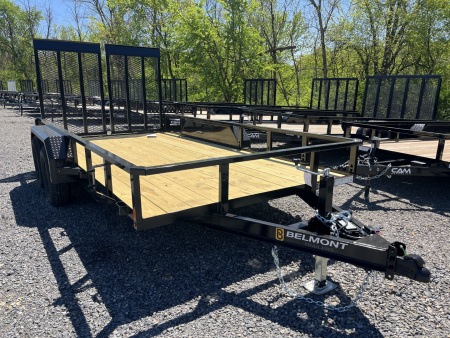 New 2025 BELMONT 7X14 - LANDSCAPE TRAILER - NEW DESIGN