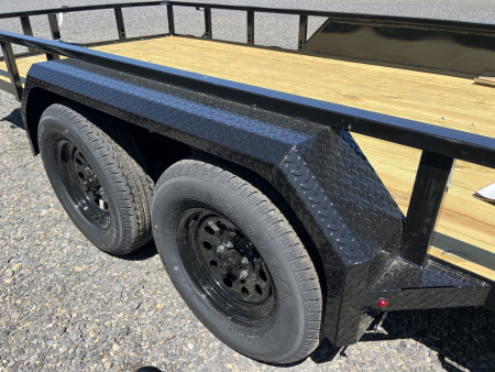 New 2026 BELMONT 7X14 - LANDSCAPE TRAILER - NEW DESIGN - CHARCOAL