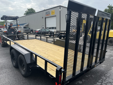 New 2026 BELMONT 7X14 - LANDSCAPE TRAILER - NEW DESIGN - CHARCOAL