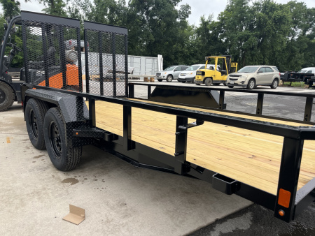 New 2026 BELMONT 7X14 - LANDSCAPE TRAILER - NEW DESIGN - CHARCOAL