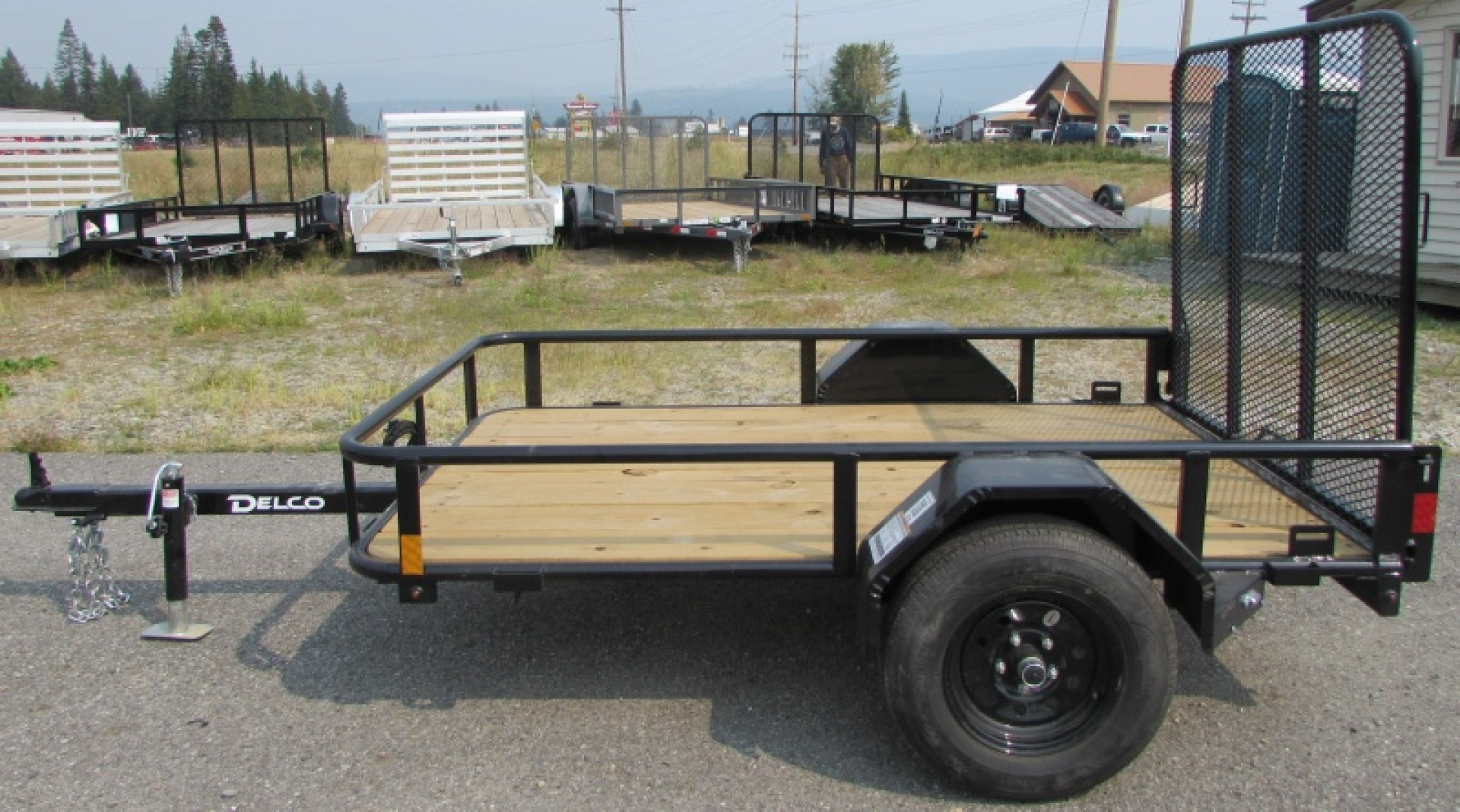 New 2025 Delco Trailers U008B21DS3K 5x8 Utility Trailer