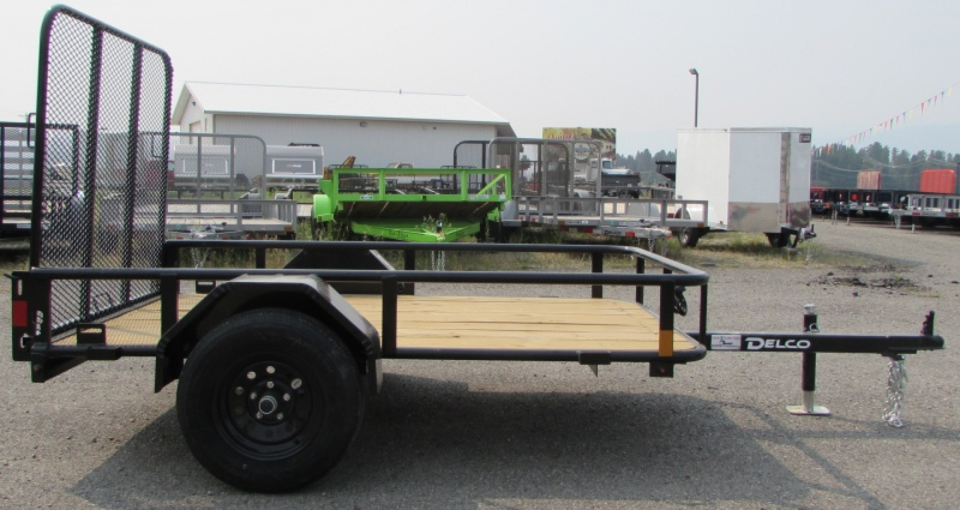 New 2025 Delco Trailers U008B21DS3K 5x8 Utility Trailer