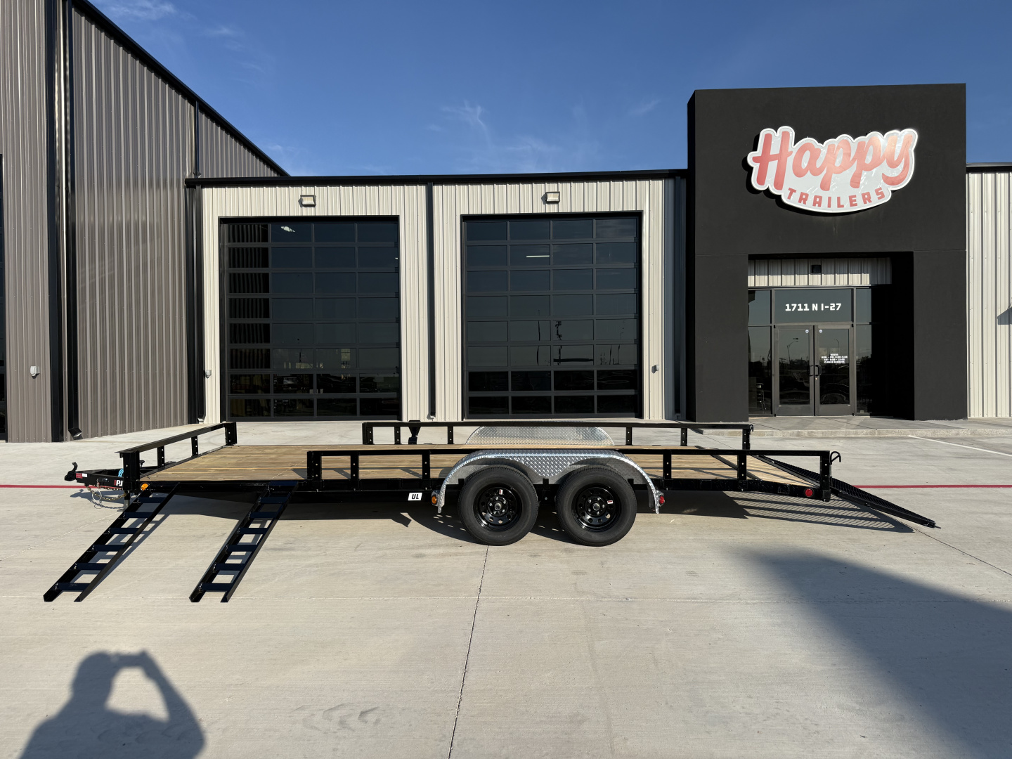New 2026 PJ 83"x20' Tandem Axle Utility Trailer - UL