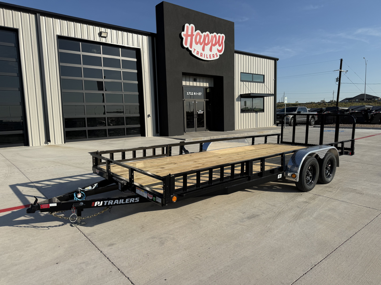 New 2026 PJ 83"x20' Tandem Axle Utility Trailer - UL