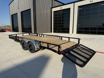 New 2026 PJ 83"x20' Tandem Axle Utility Trailer - UL