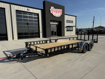 New 2026 PJ 83"x20' Tandem Axle Utility Trailer - UL