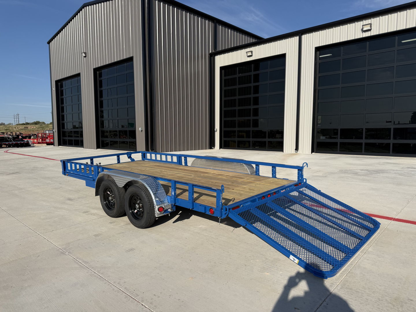New 2026 PJ 83"x16' Tandem Axle Utility Trailer - UL