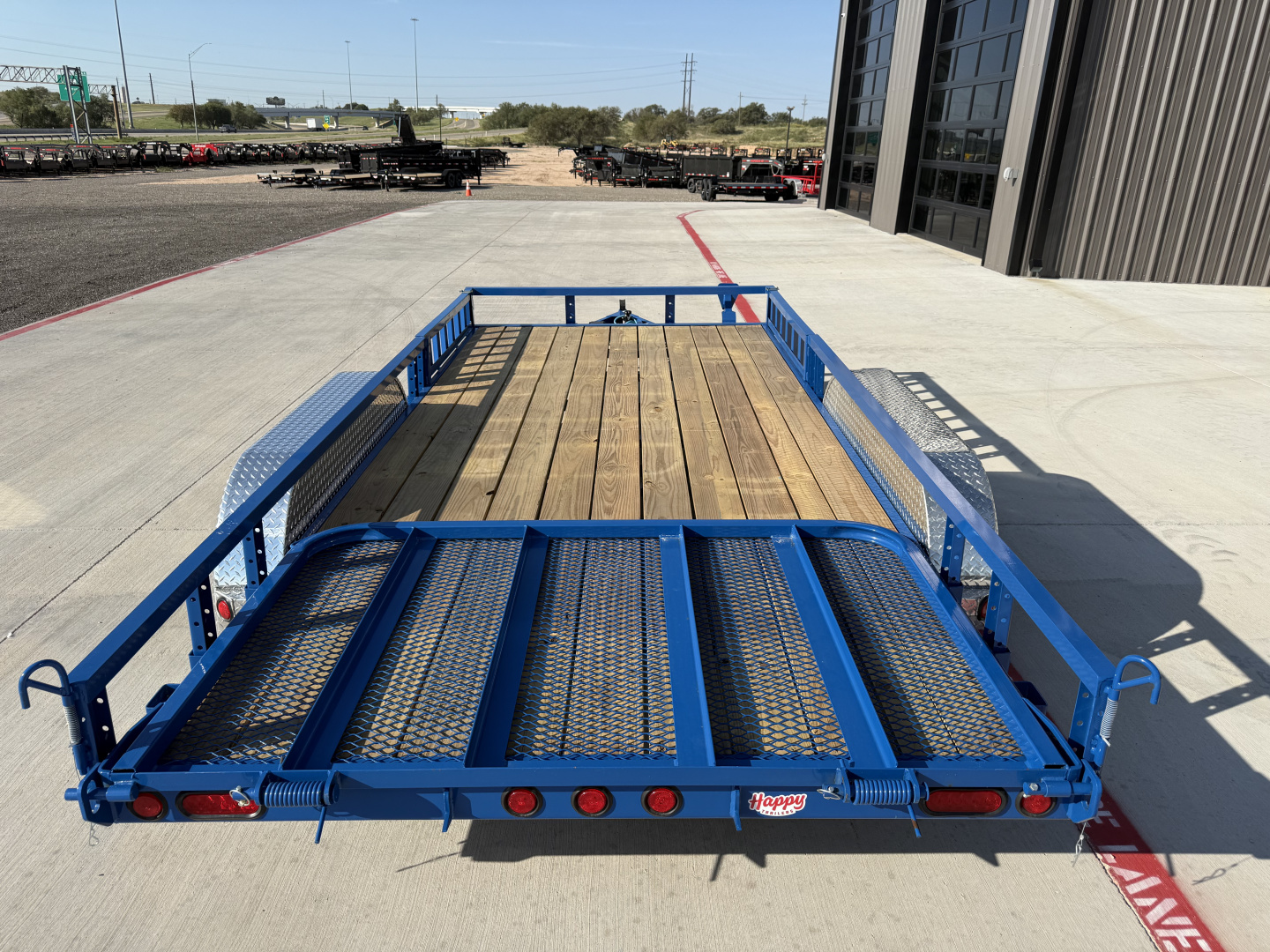 New 2026 PJ 83"x16' Tandem Axle Utility Trailer - UL