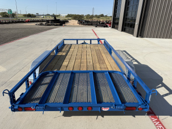 New 2026 PJ 83"x16' Tandem Axle Utility Trailer - UL