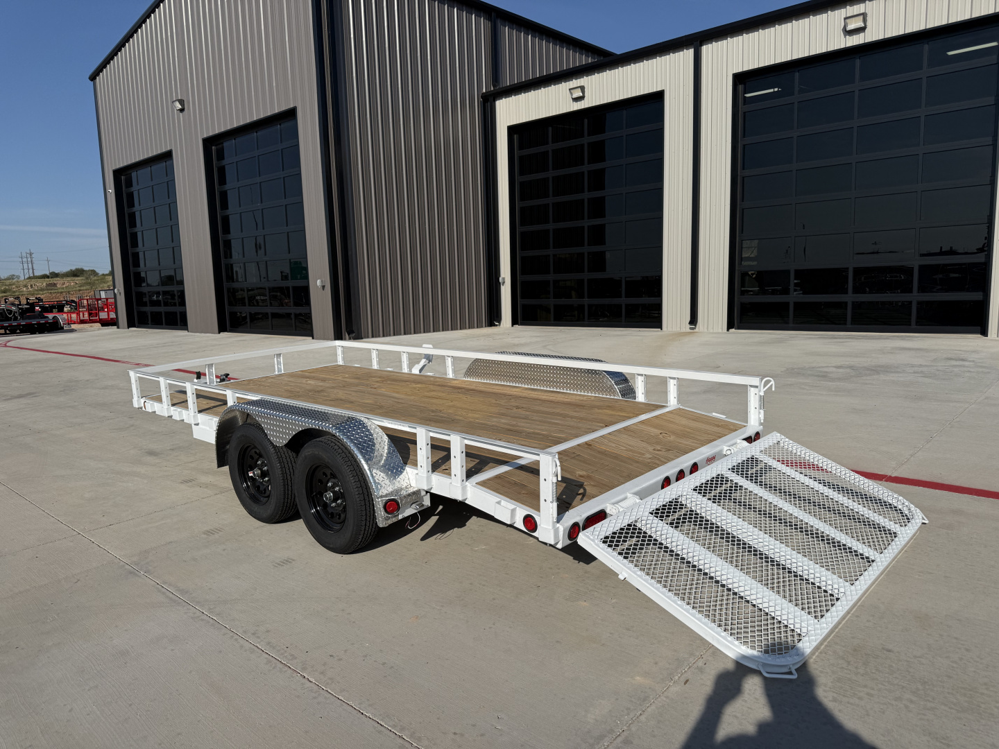New 2026 PJ 83"x16' Tandem Axle Utility Trailer - UL