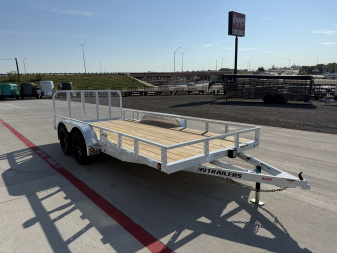 New 2026 PJ 83"x16' Tandem Axle Utility Trailer - UL