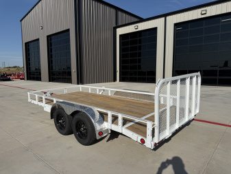 New 2026 PJ 83"x16' Tandem Axle Utility Trailer - UL