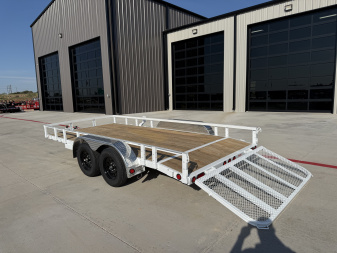 New 2026 PJ 83"x16' Tandem Axle Utility Trailer - UL