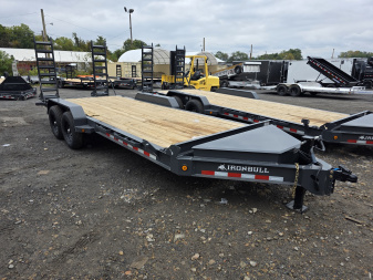 New 2026 Iron Bull 7X20 14K - KNEE RAMPS Equipment Trailer