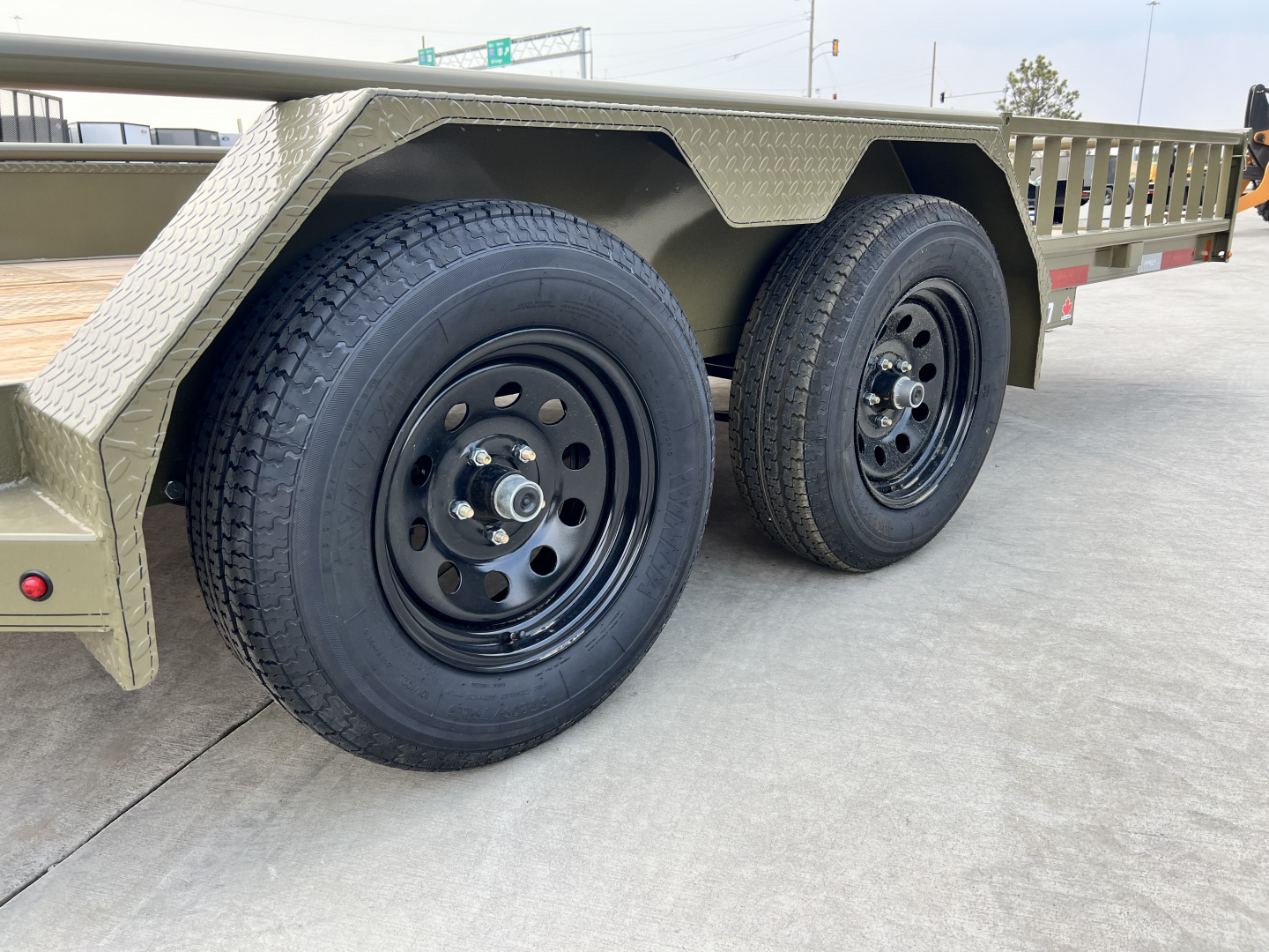 New NEW 2026 Double A 14’x83" Railside Utility Flatbed 2-3500lb axles = 7K with ATV Ramps