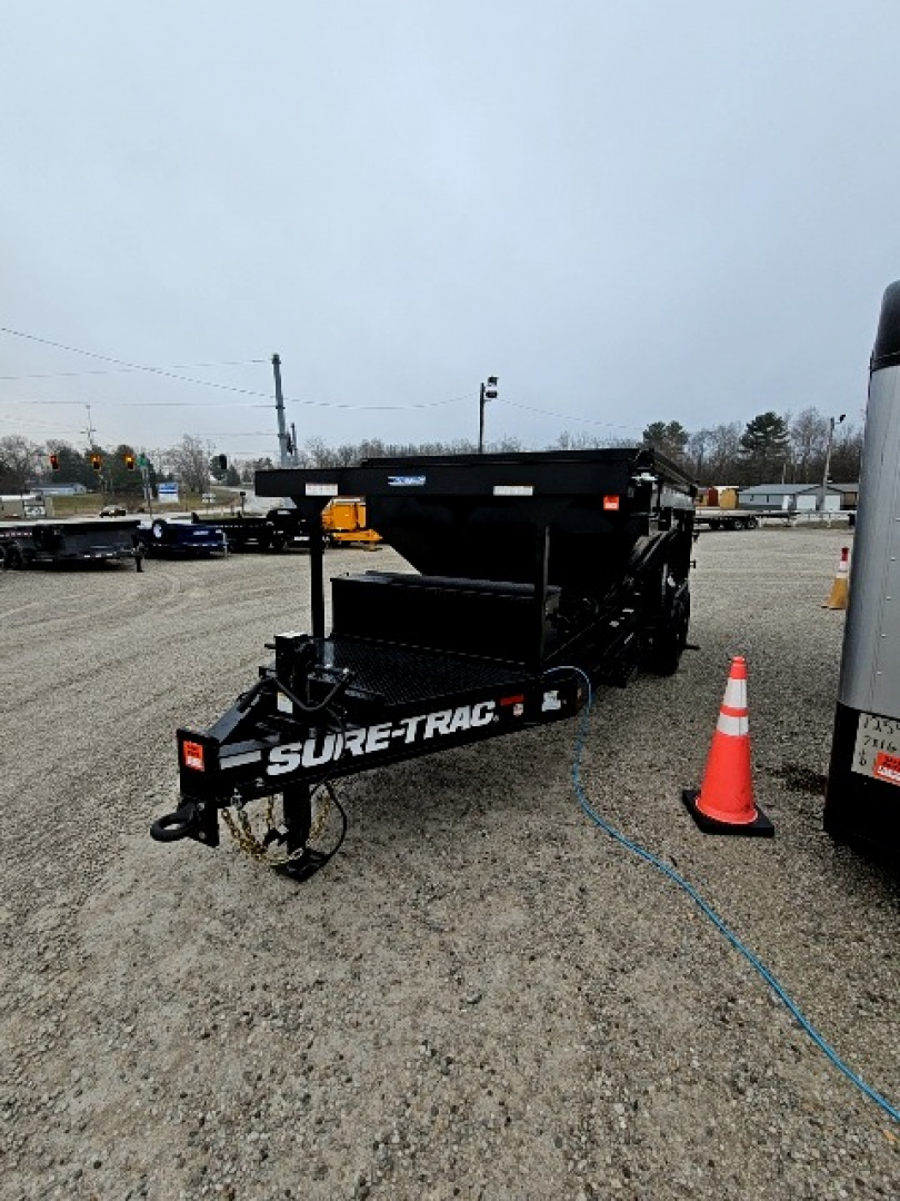 New 2026 Sure-Trac 16' 15.4K PRO-SERIES ROLL-OFF BIN HAULER Rollster (NO BIN)