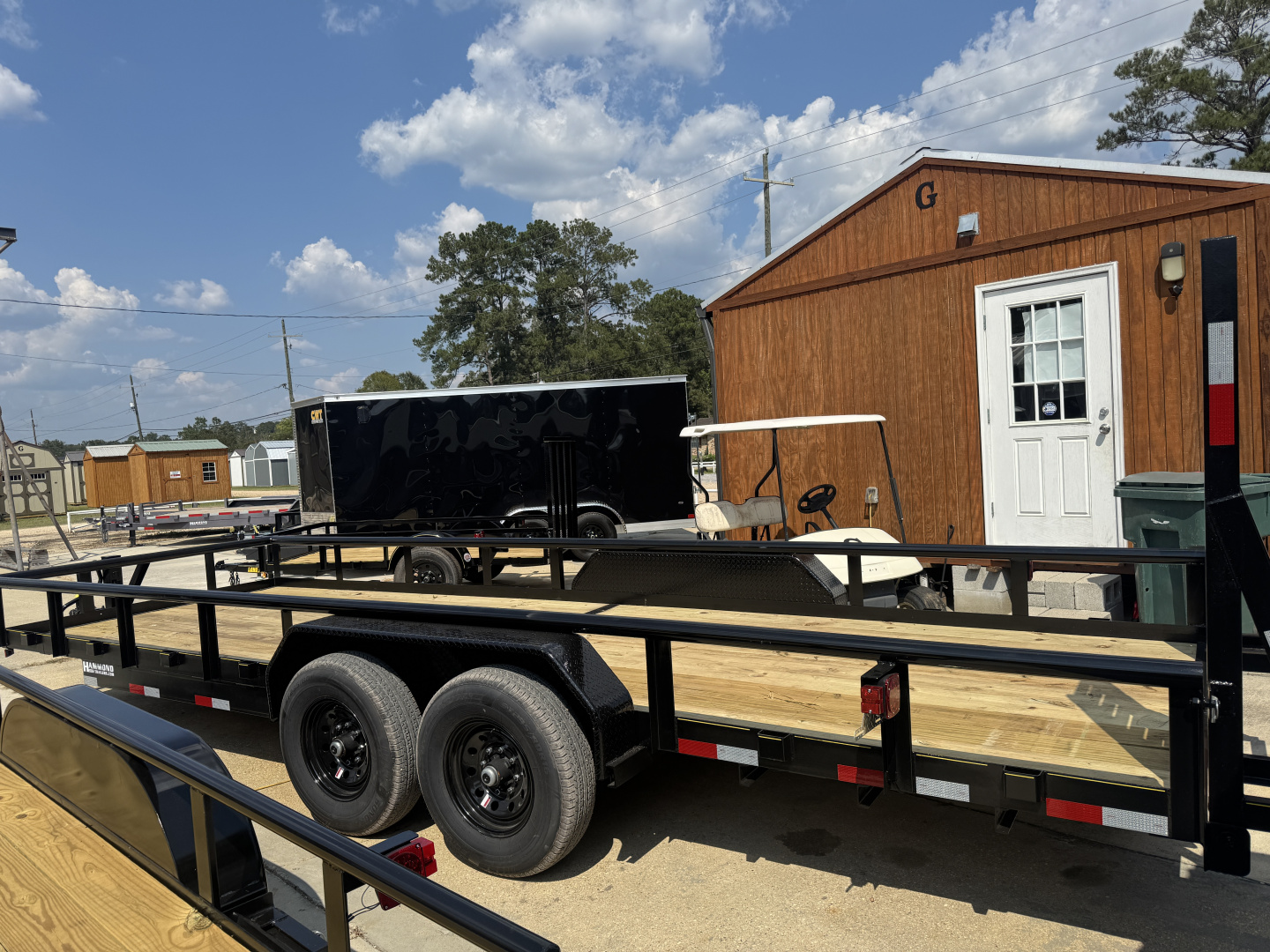 New 2025 Long Run Trailers 7x22 Pipetop 14K GVWR Equipment Trailer