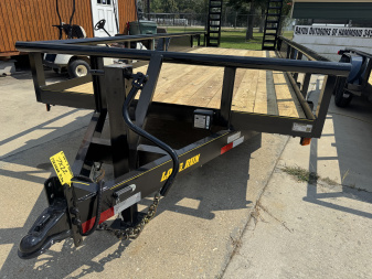 New 2025 Long Run Trailers 7x22 Pipetop 14K GVWR Equipment Trailer
