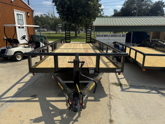 New 2025 Long Run Trailers 7x22 Pipetop 14K GVWR Equipment Trailer