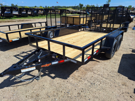 New 2026 Down 2 Earth Trailers 76x12 Tandem Axle Landscape Trailer