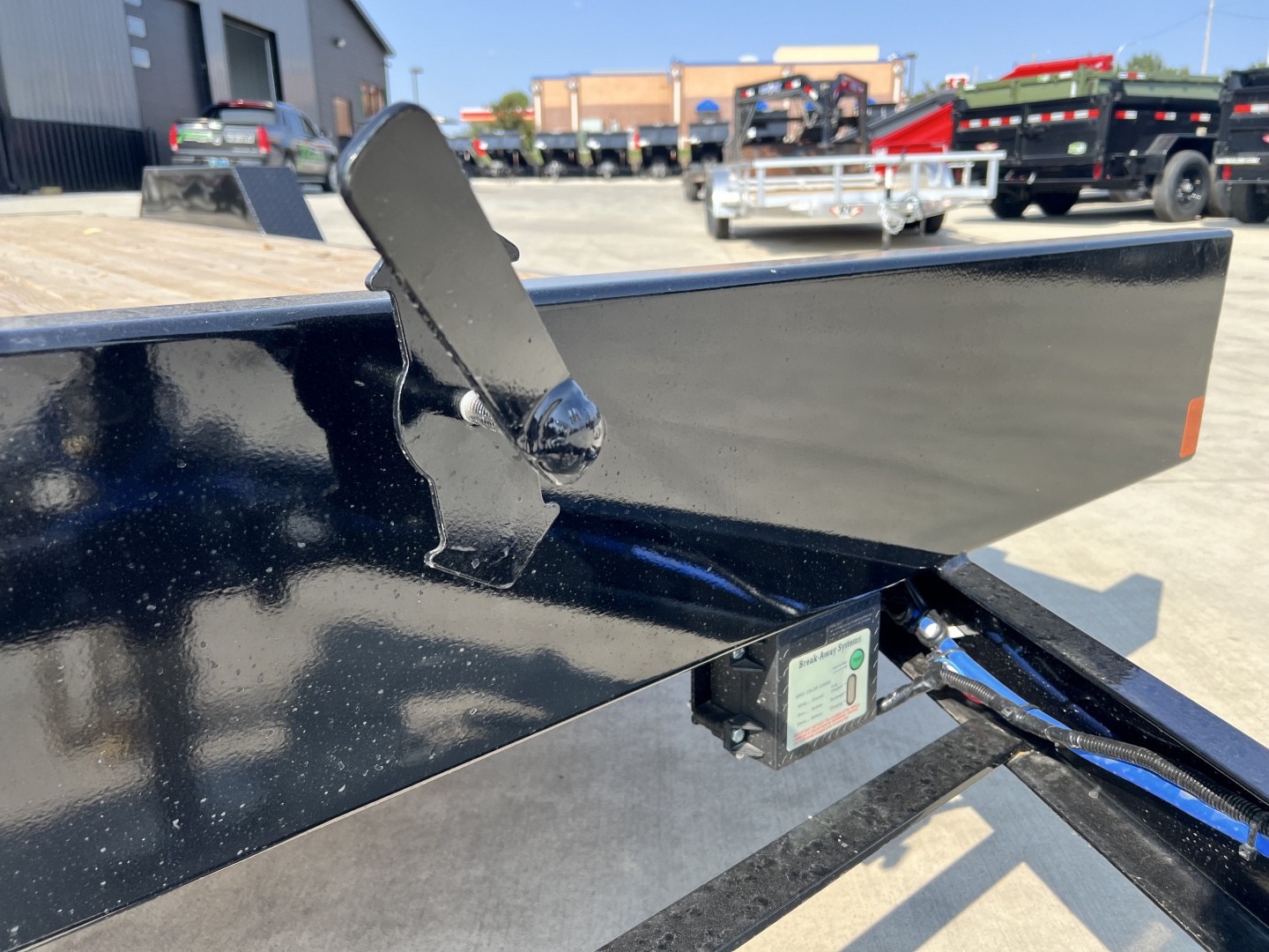 New NEW 2026 Double A 22’x83” flatbed Trailer 2-3500 lb axles=7K, dovetail, Slide In Ramps